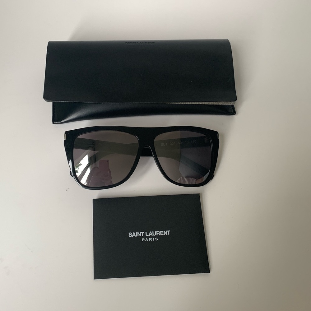 Saint Laurent Black Sunglasses